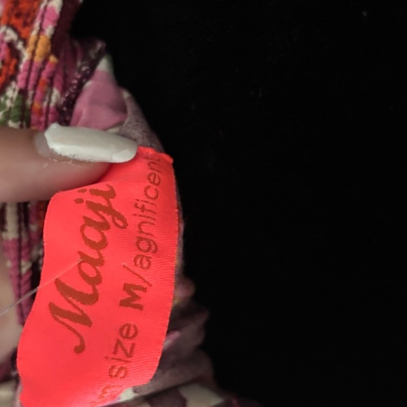 Anthropologie Maaji Fortunata Cover-Up Maxi Dress Size Medium - Picture 5 of 6